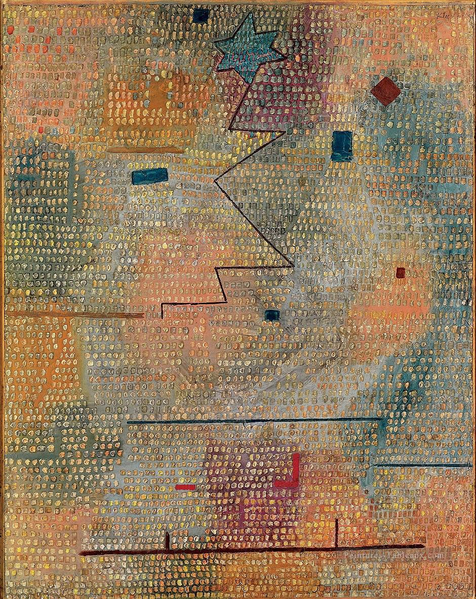 Étoile montante Paul Klee Peintures à l'huile